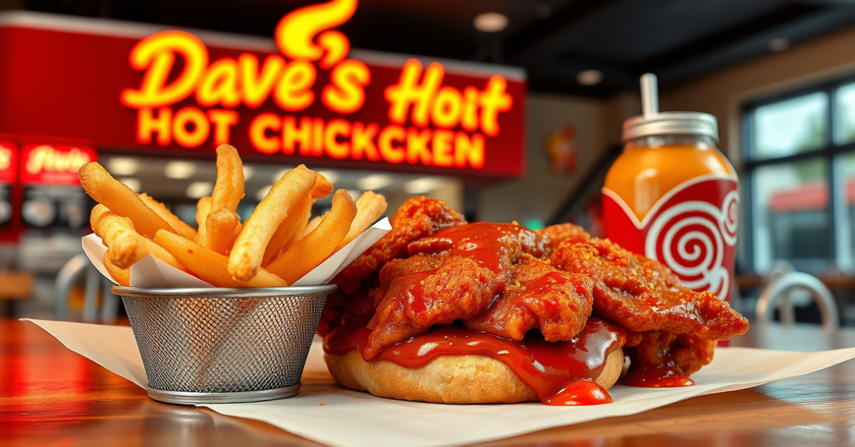 Dave’s Hot Chicken Menu With Prices For 2026