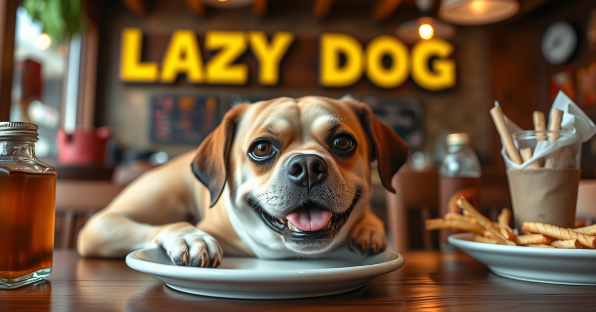Lazy Dog Cafe Menu With Prices For 2026