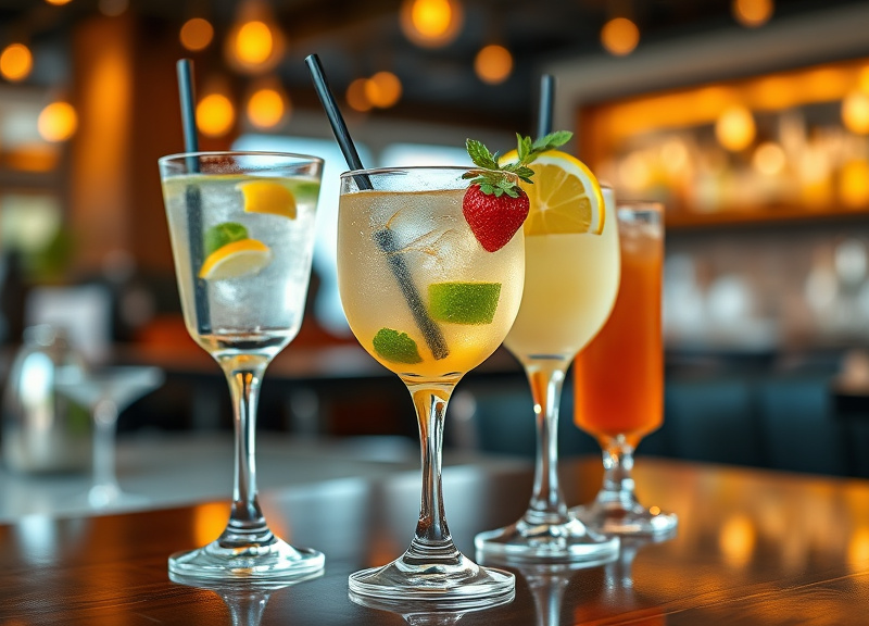 Can I order non-alcoholic versions of cocktails at 110 Grill?