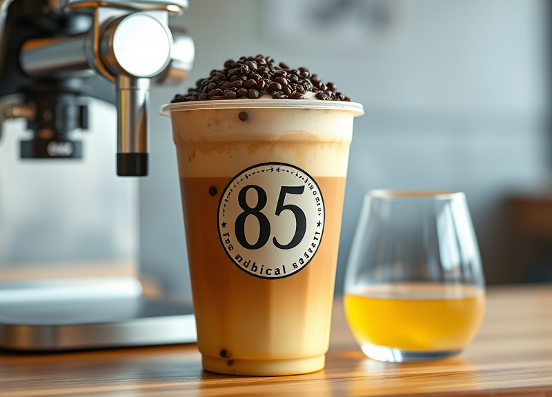 How does 85 Degrees ensure the quality of their teas and coffees?